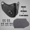 Masque Anti-Pollution Vélo – Filtration N99 | Respirant & Réutilisable