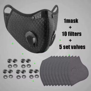 Masque Anti-Pollution Vélo – Filtration N99 | Respirant & Réutilisable