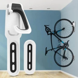 support vélo mural blanc noir